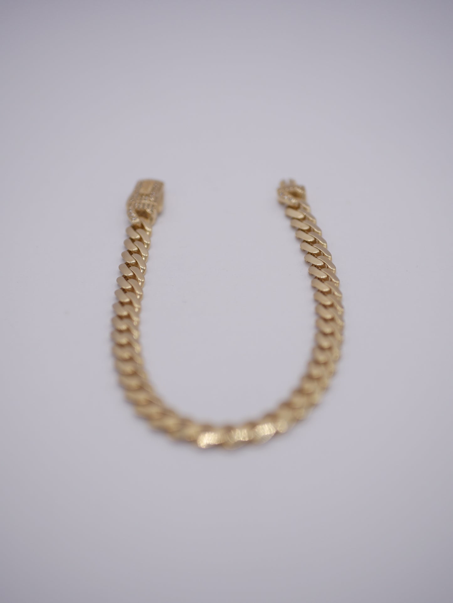 New 14k Dubai Bracelet Cz I.J™