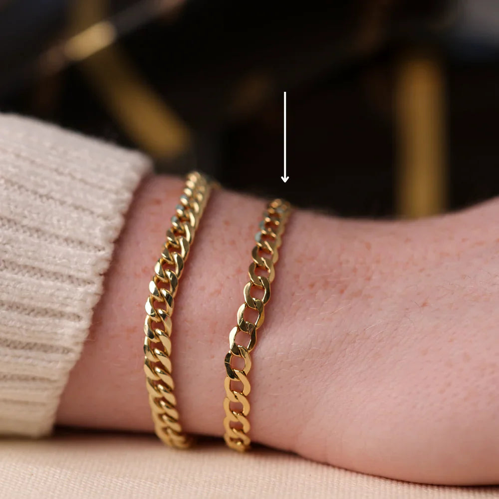 Men’s 14K Gold Bracelets | Cuban, Rope & Bold Link Styles