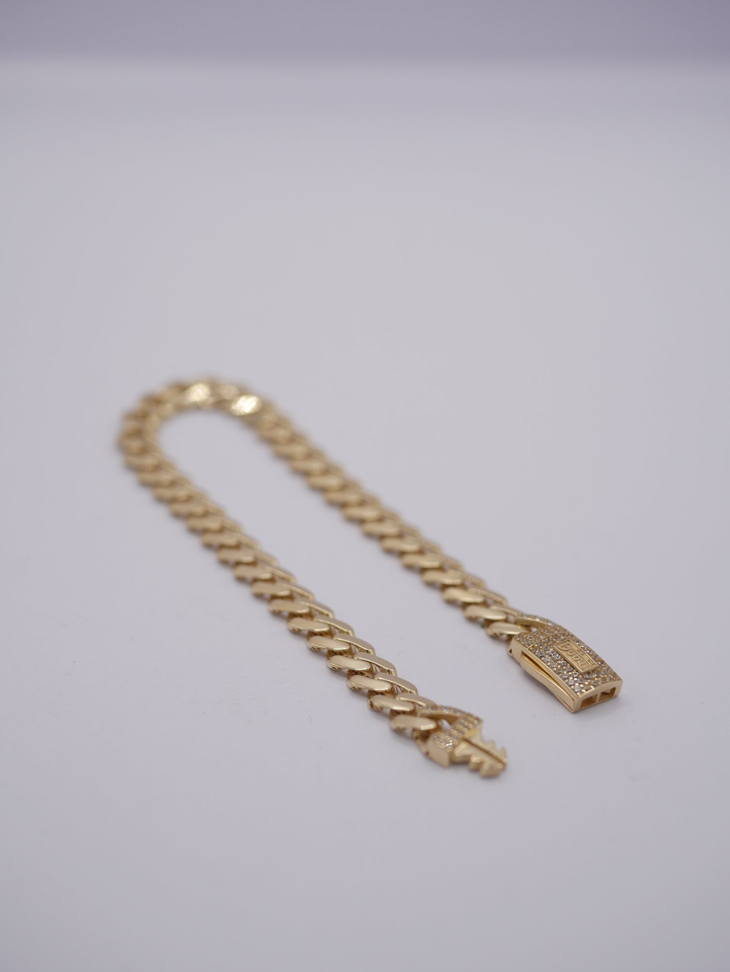New 14k Dubai Bracelet Cz I.J™