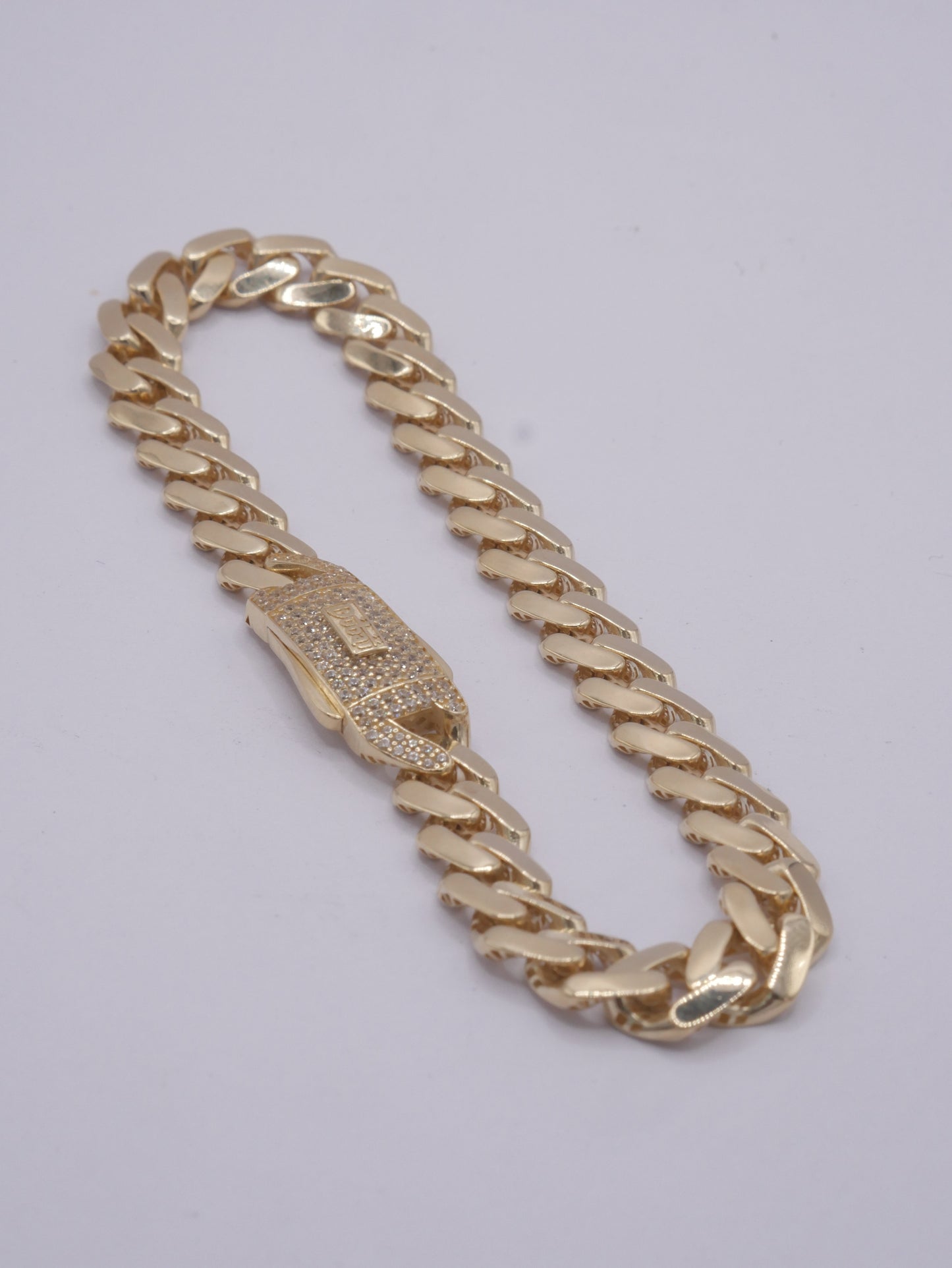New 14k Dubai Bracelet Cz I.J™