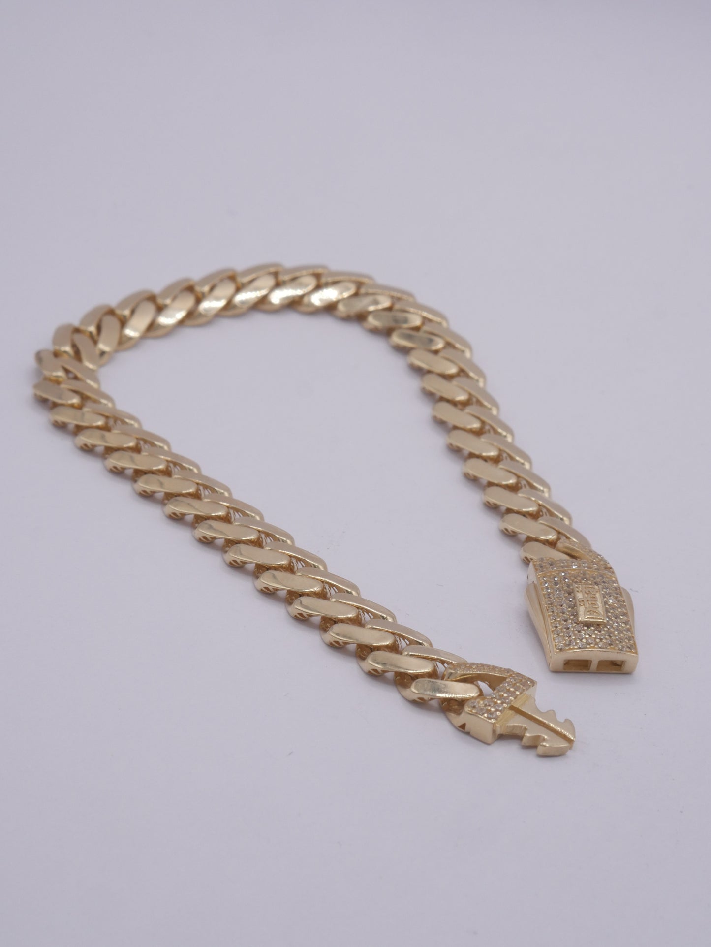 New 14k Dubai Bracelet Cz I.J™