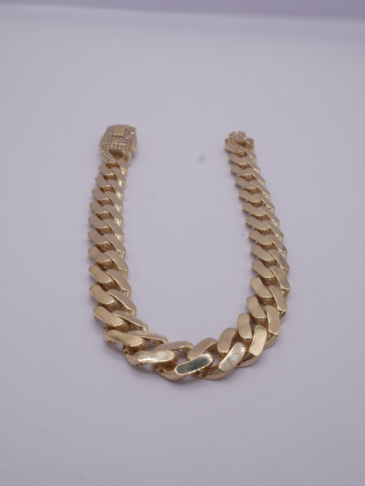 New 14k Dubai Bracelet Cz I.J™