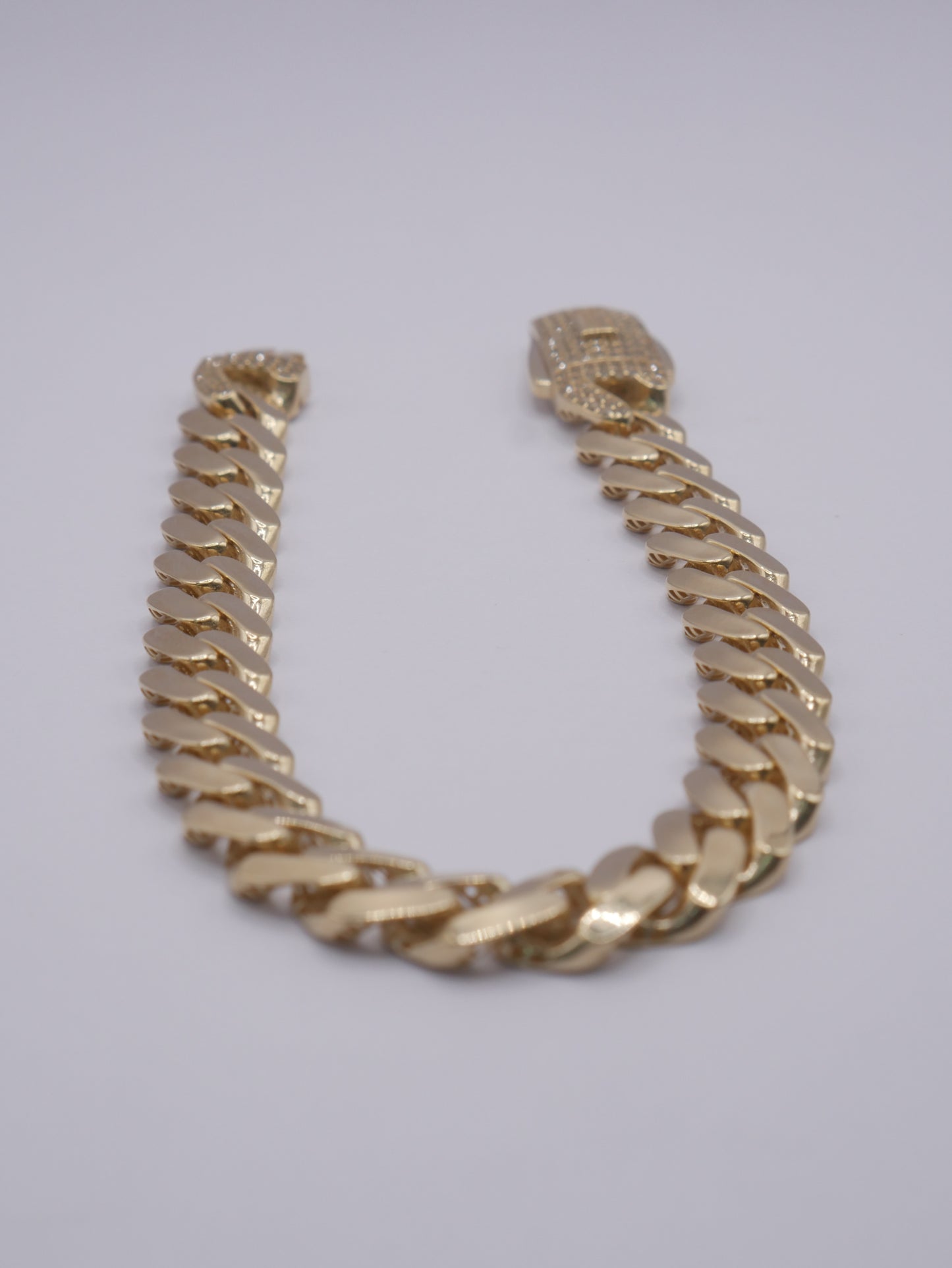 New 14k Dubai Bracelet Cz I.J™