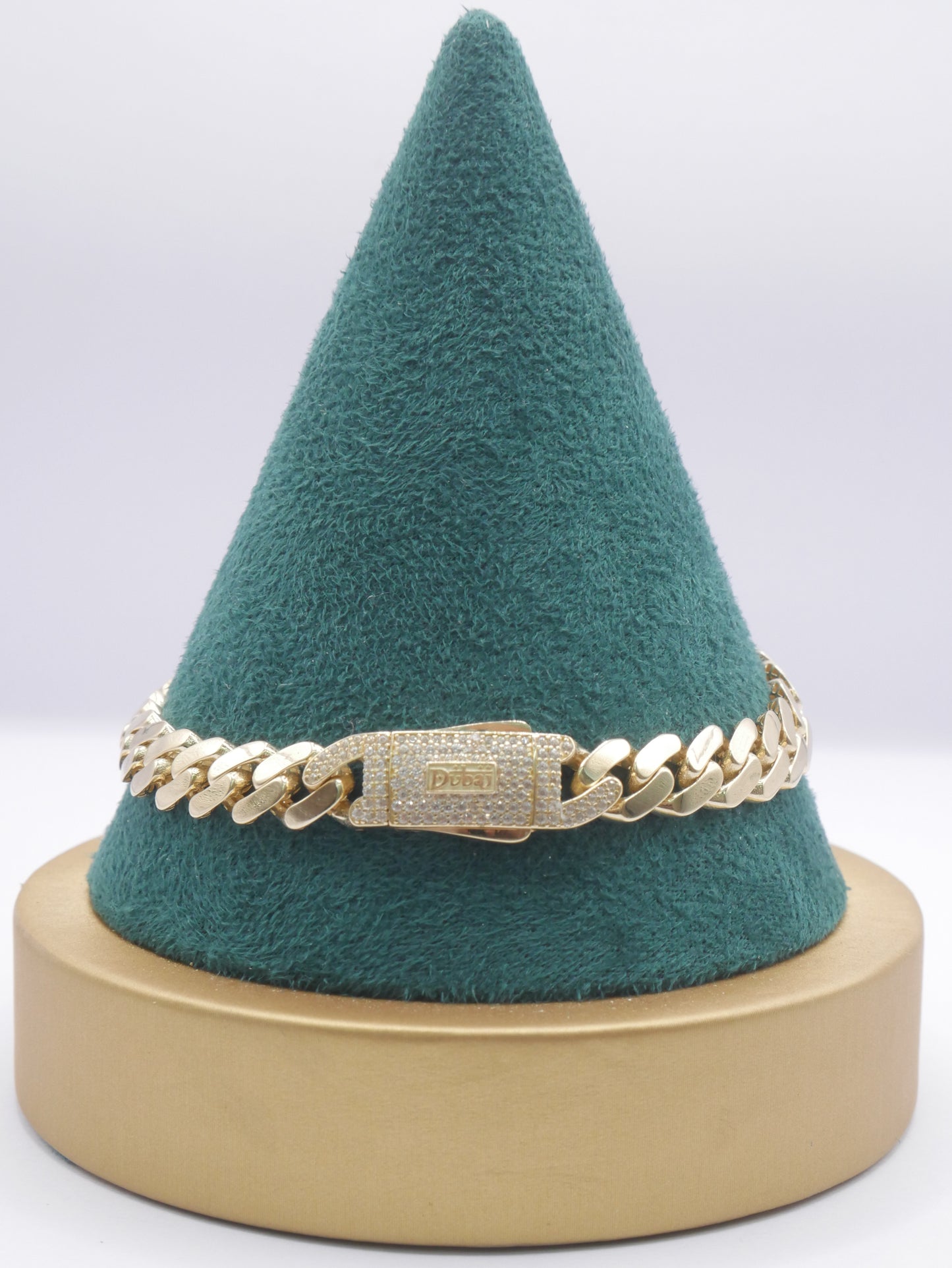 New 14k Dubai Bracelet Cz I.J™