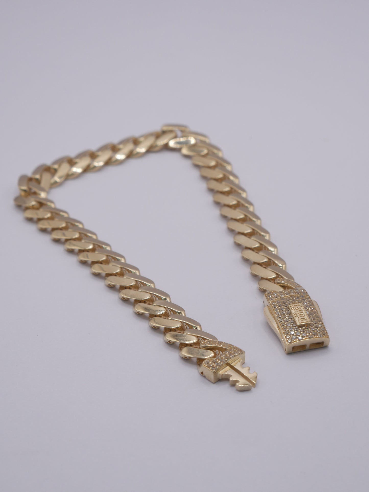 New 14k Dubai Bracelet Cz I.J™