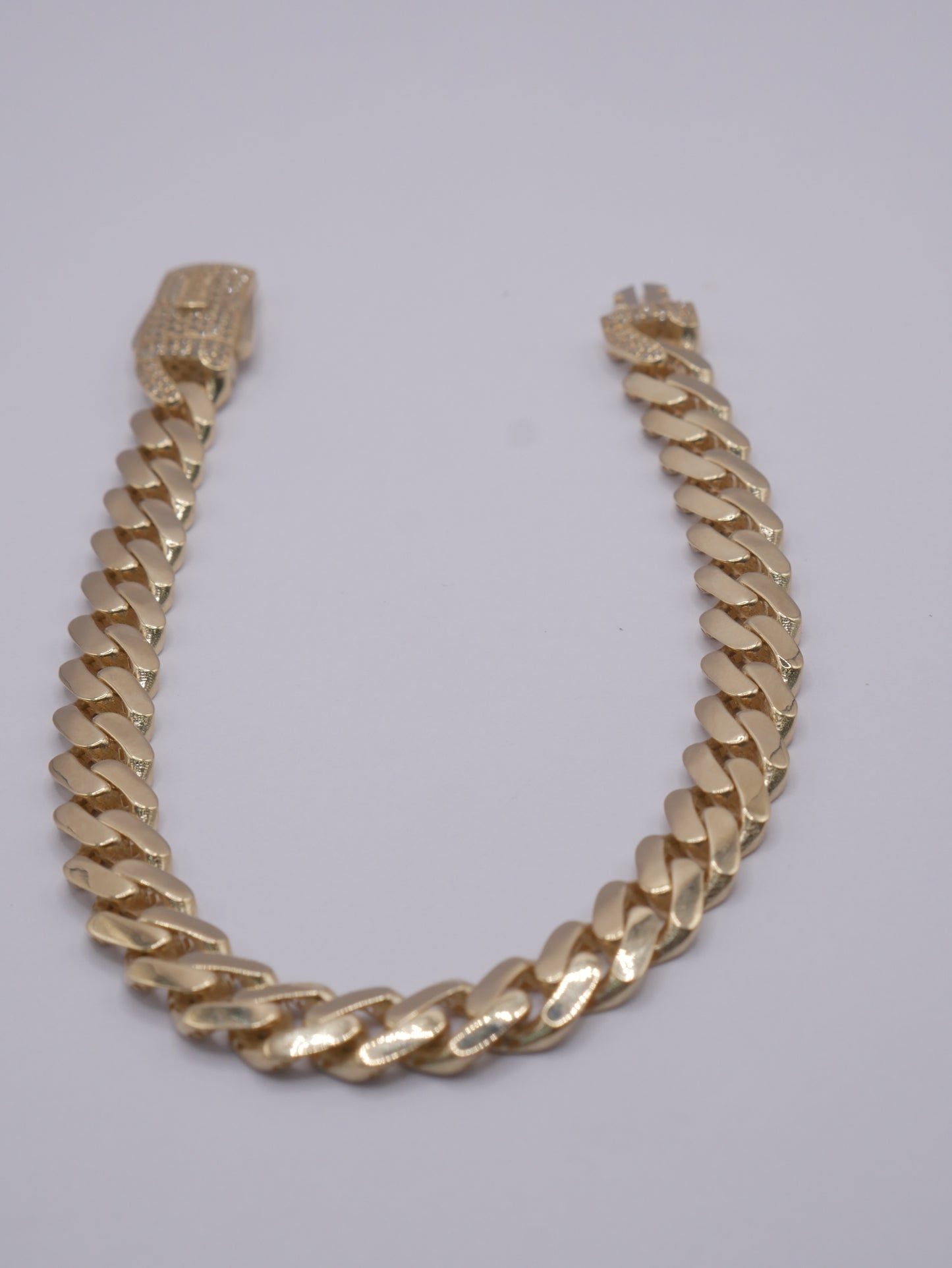 New 14k Dubai Bracelet Cz I.J™