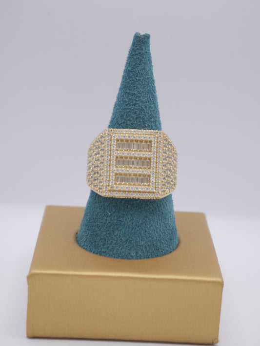 New 14k CZ Square Ring I.J™