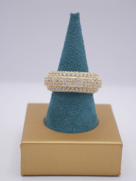 New 14K CZ Exclusive Design Ring I.J™