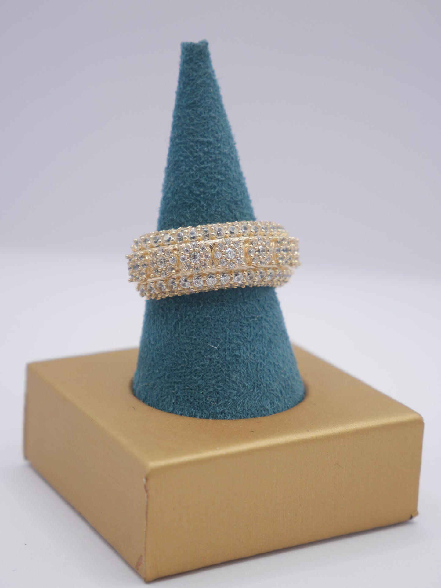 New 14K CZ Exclusive Design Ring I.J™