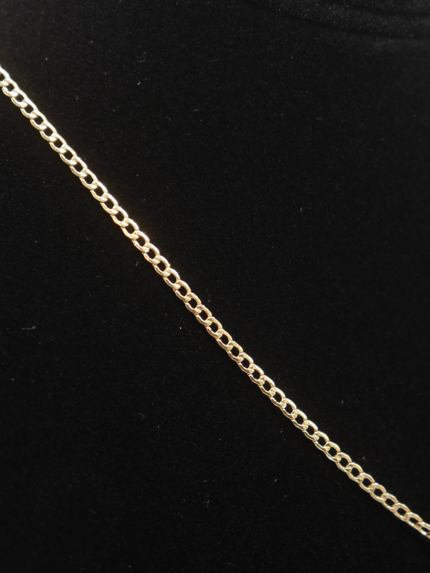 New 14K CZ Letter L And Cuban Chain I.J™