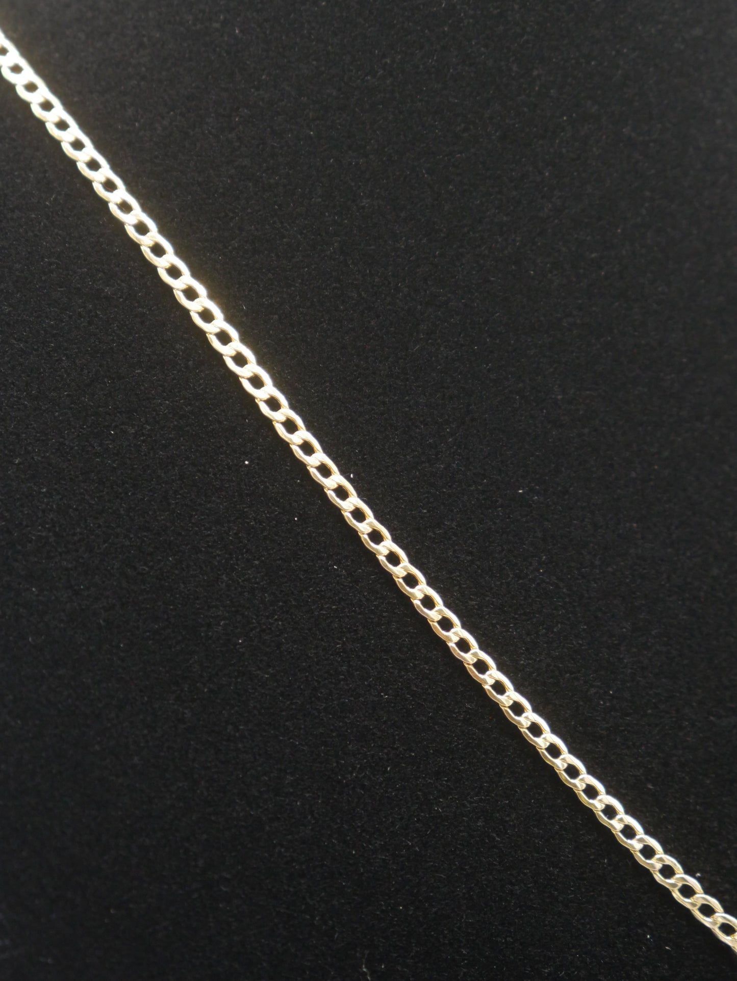 New 14K CZ Letter C And Cuban Chain I.J™