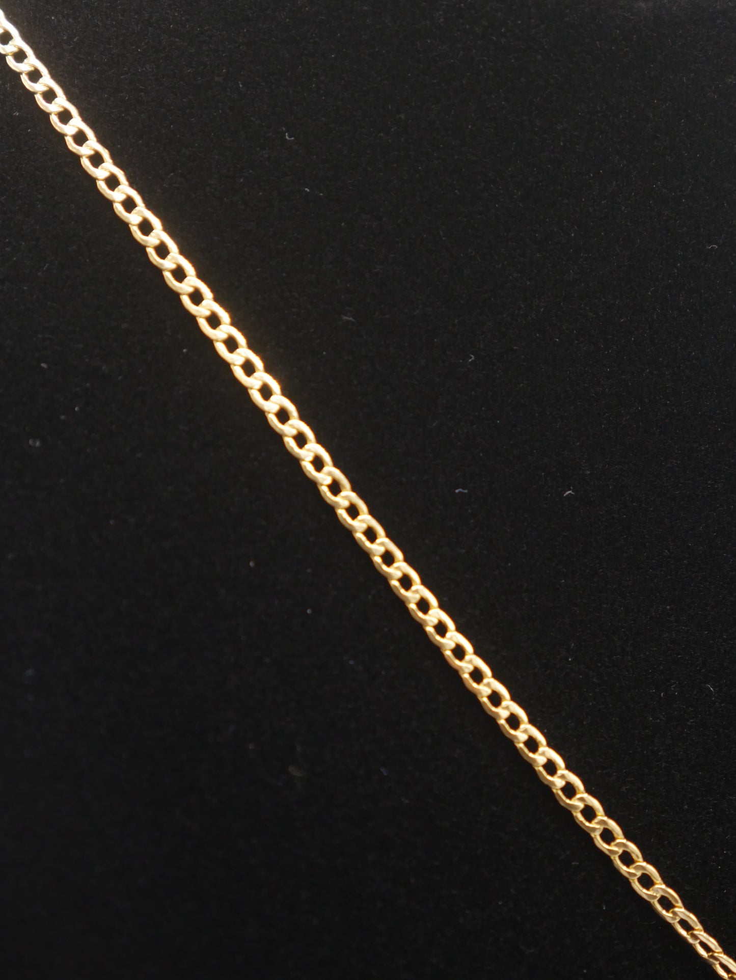 New 14K CZ Letter H And Cuban Chain I.J™