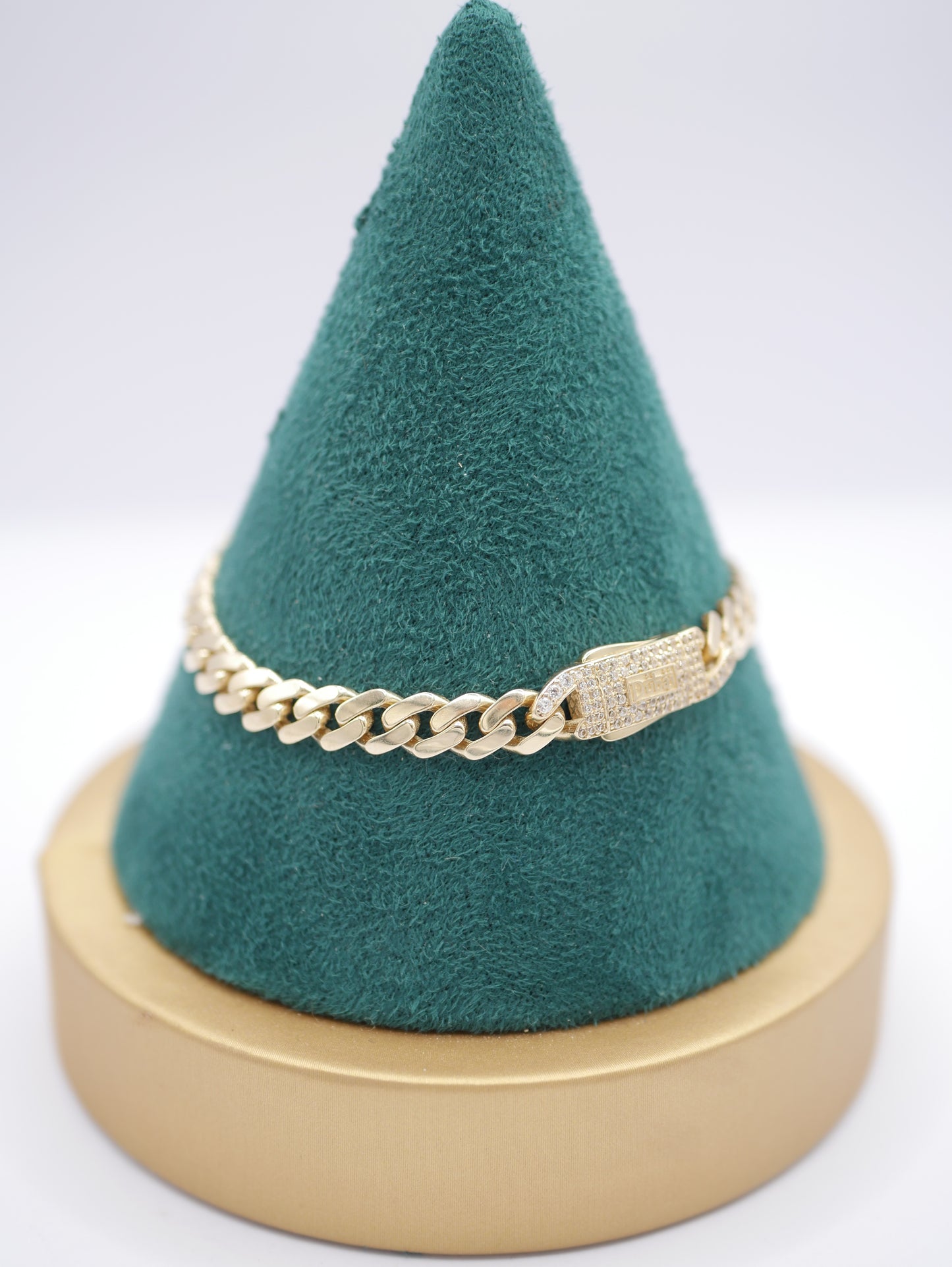 New 14k Dubai Bracelet Cz I.J™