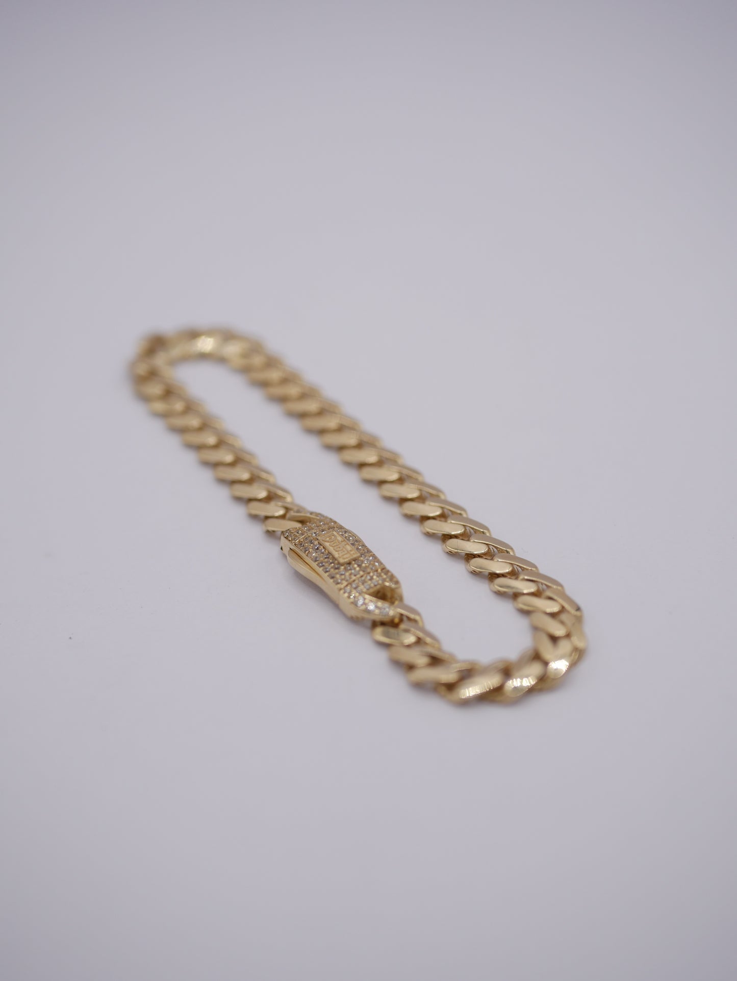 New 14k Dubai Bracelet Cz I.J™