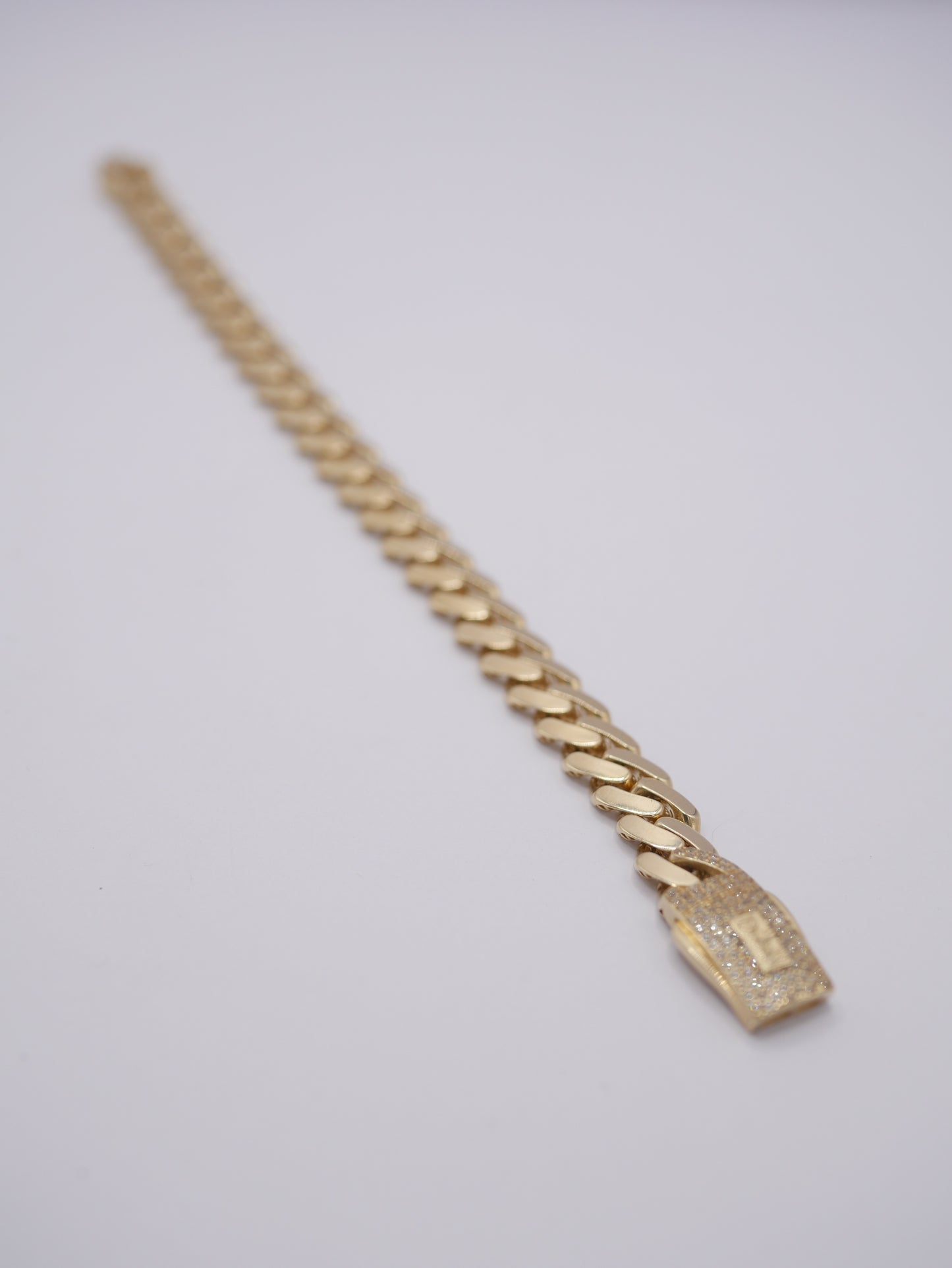 New 14k Dubai Bracelet Cz I.J™