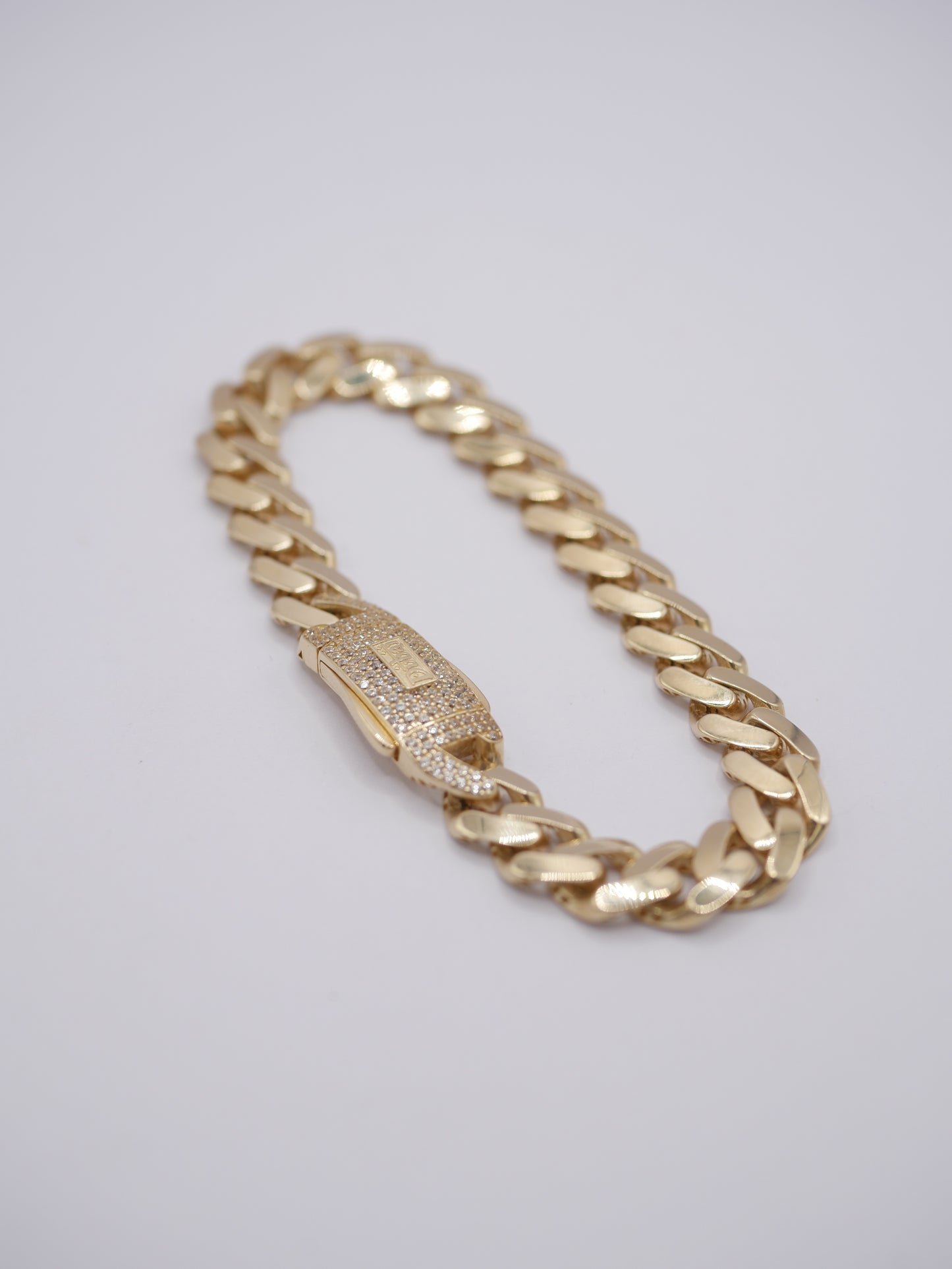 New 14k Dubai Bracelet Cz I.J™